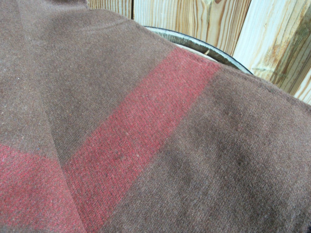Brown Wool Blanket - Image 2