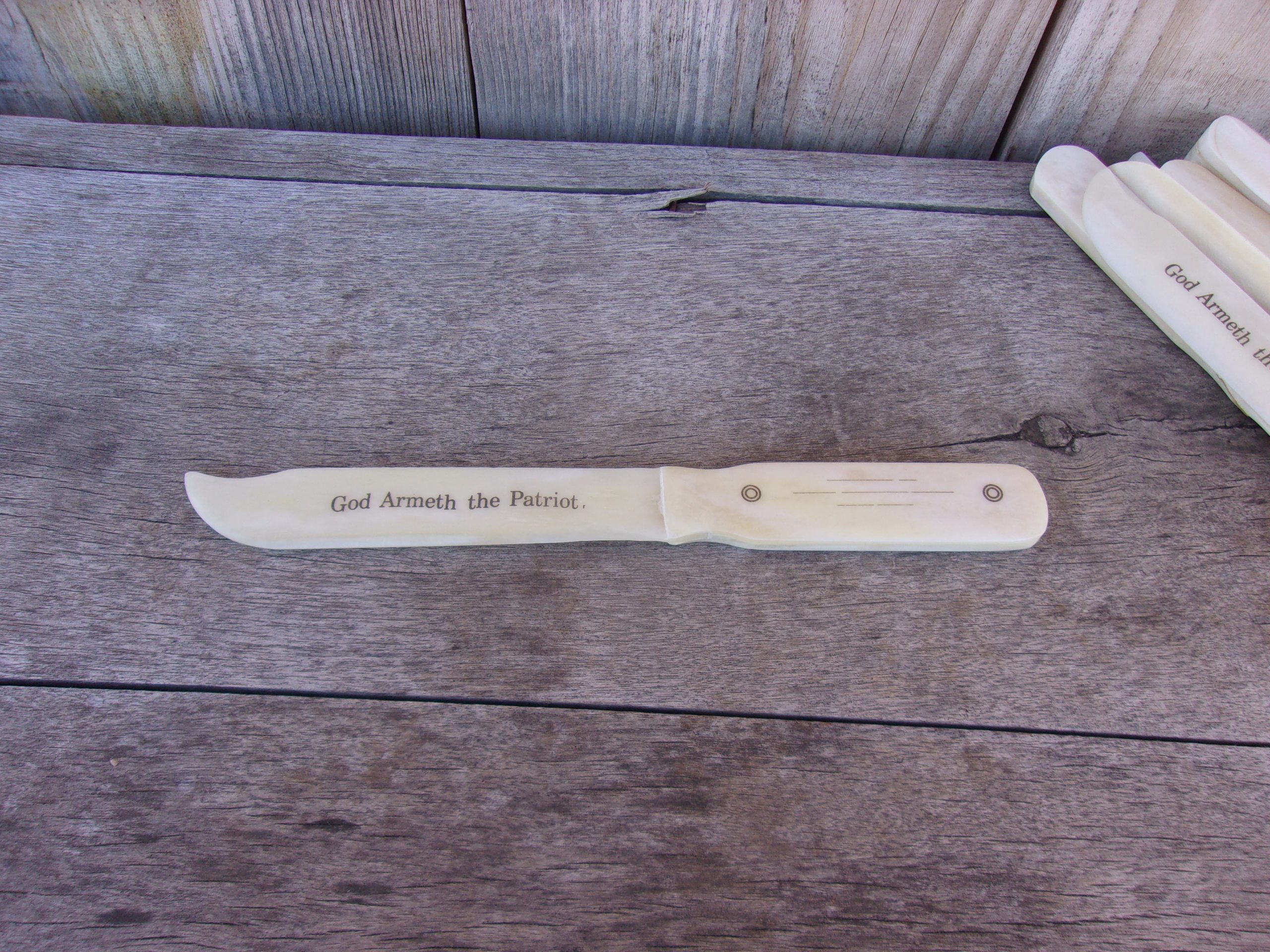 Bone Letter Opener, North or South - Image 2