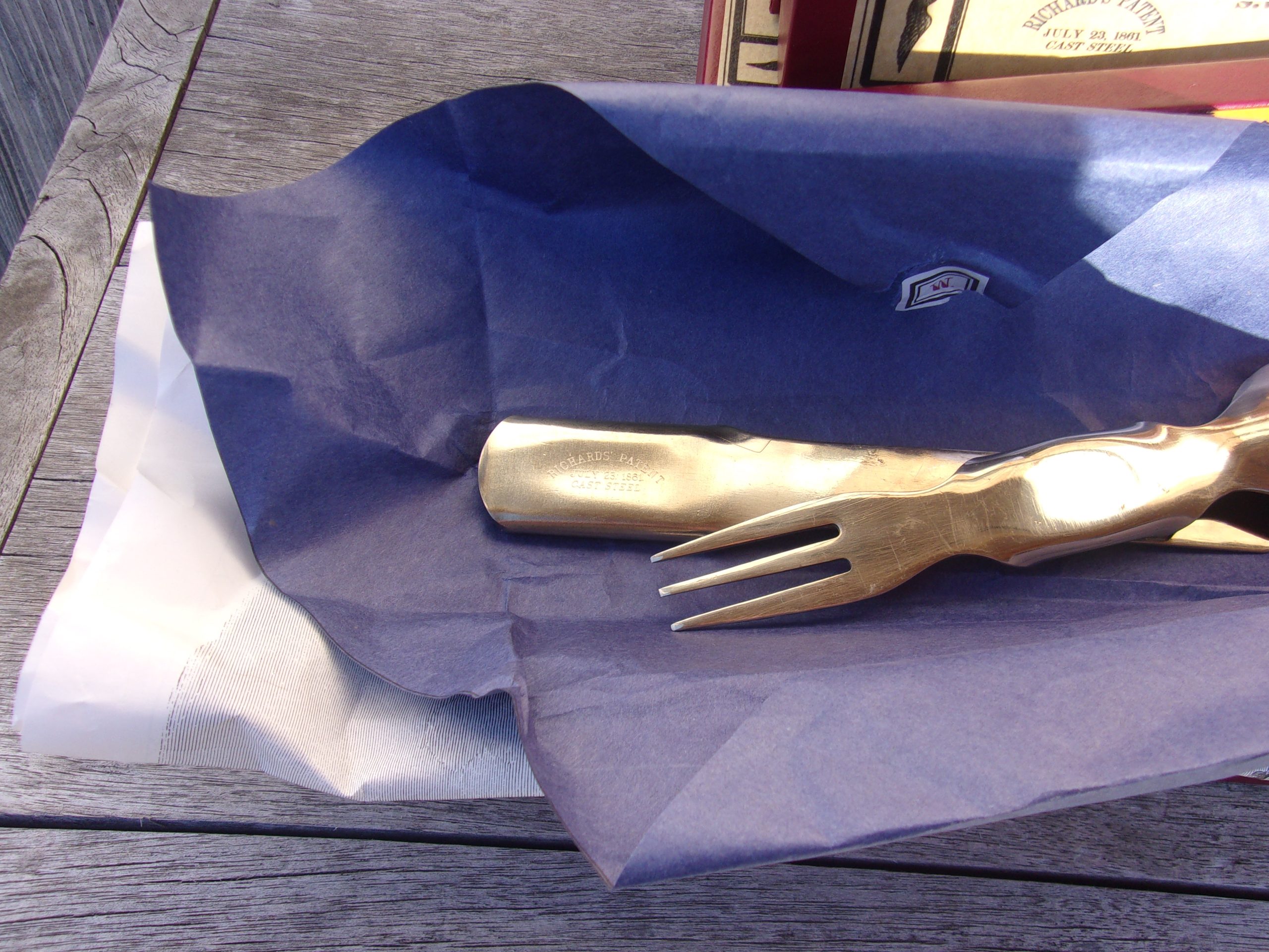 Richard's Patent Knife, Fork & Spoon Nesting Set - Image 6