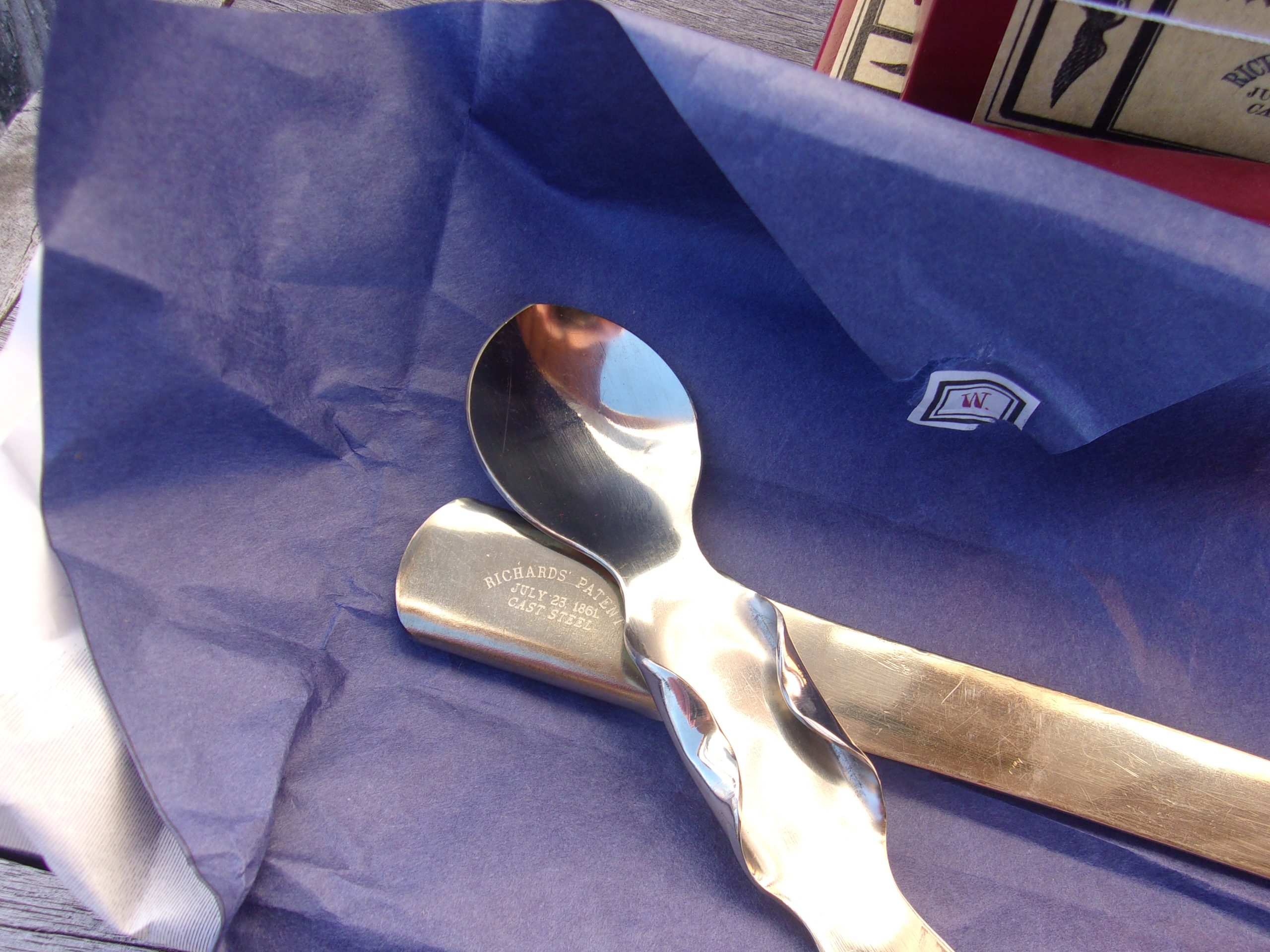 Richard's Patent Knife, Fork & Spoon Nesting Set - Image 7