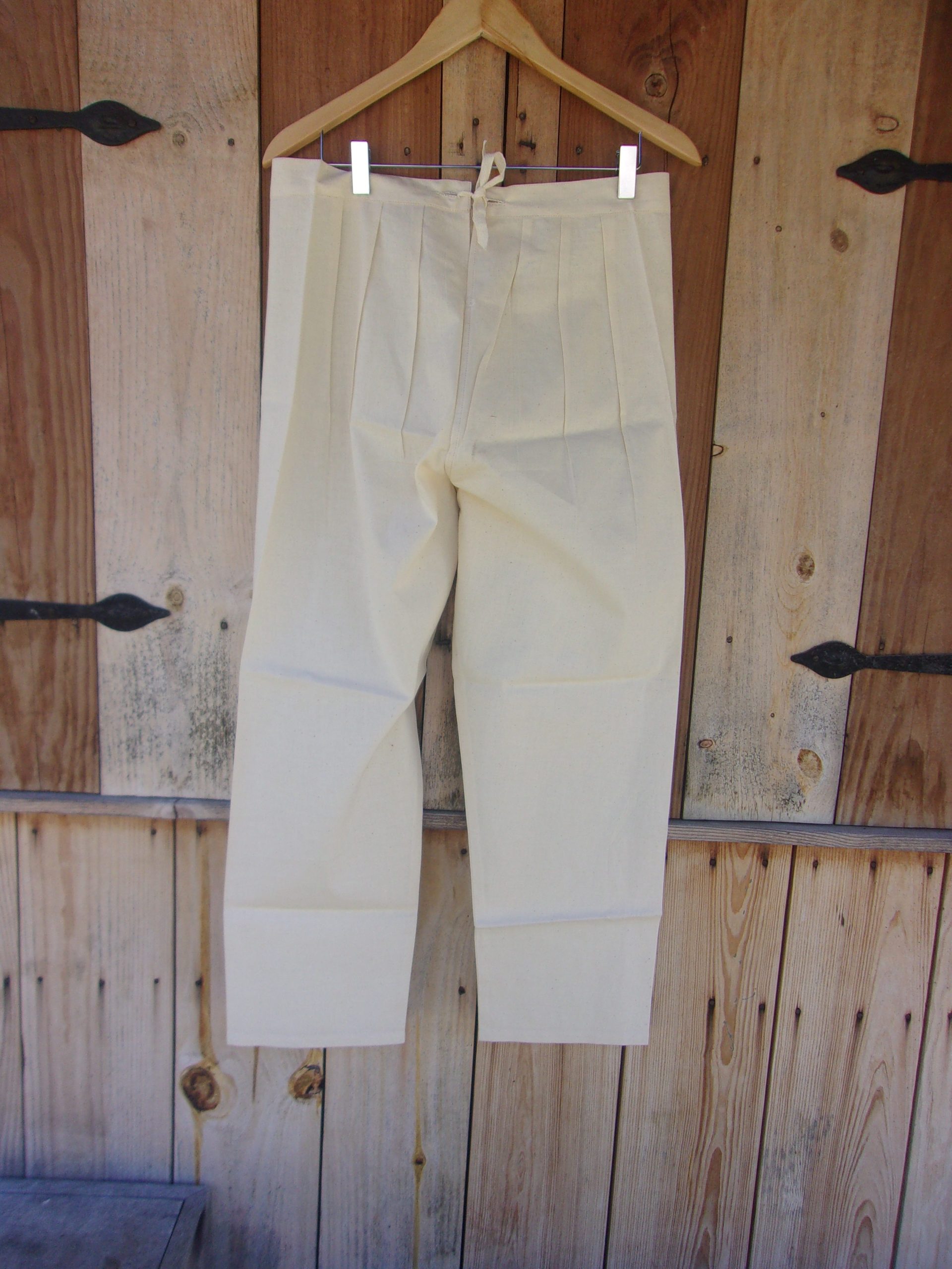 Cotton Drawers - Bone Buttons - Image 3
