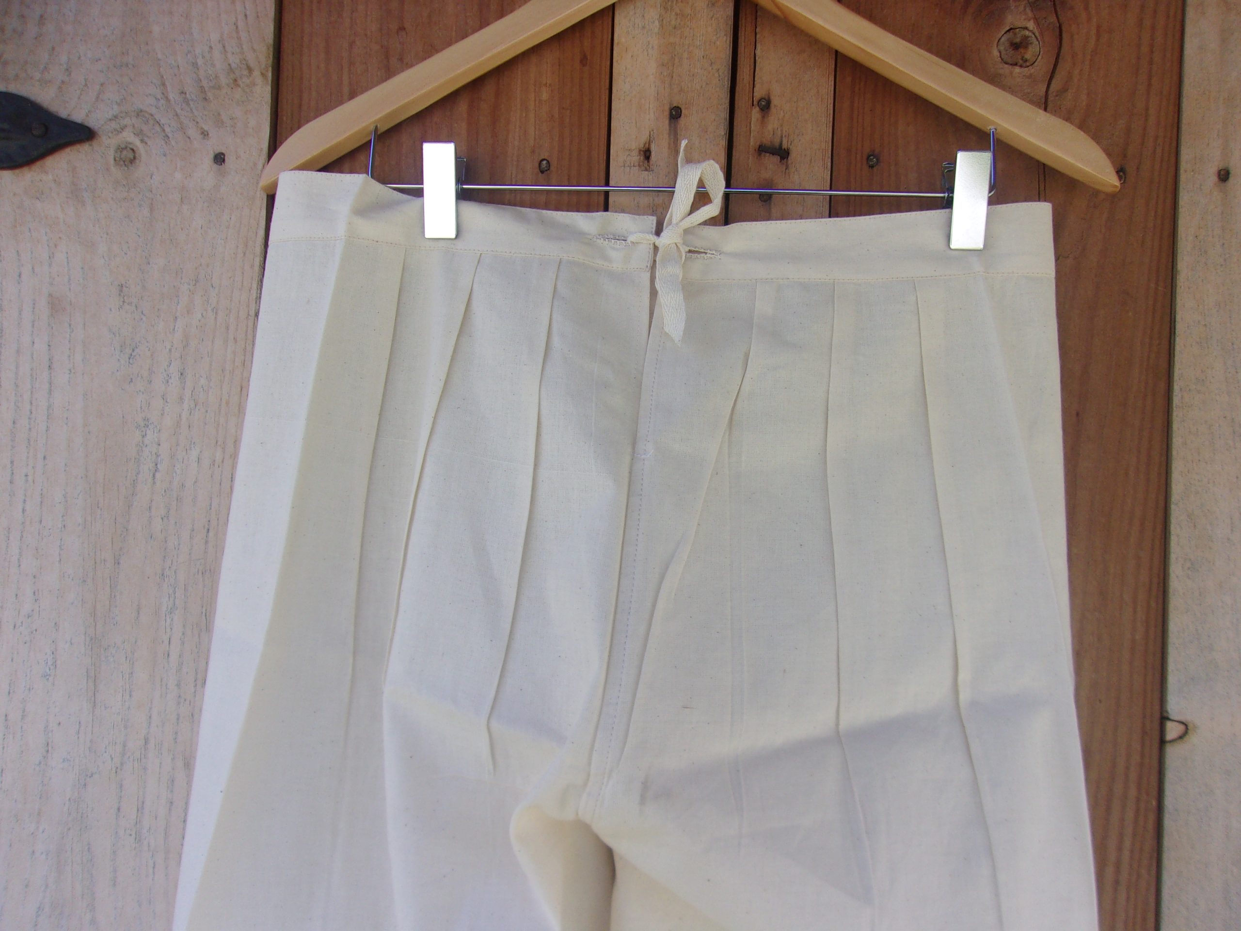 Cotton Drawers - Bone Buttons - Image 4