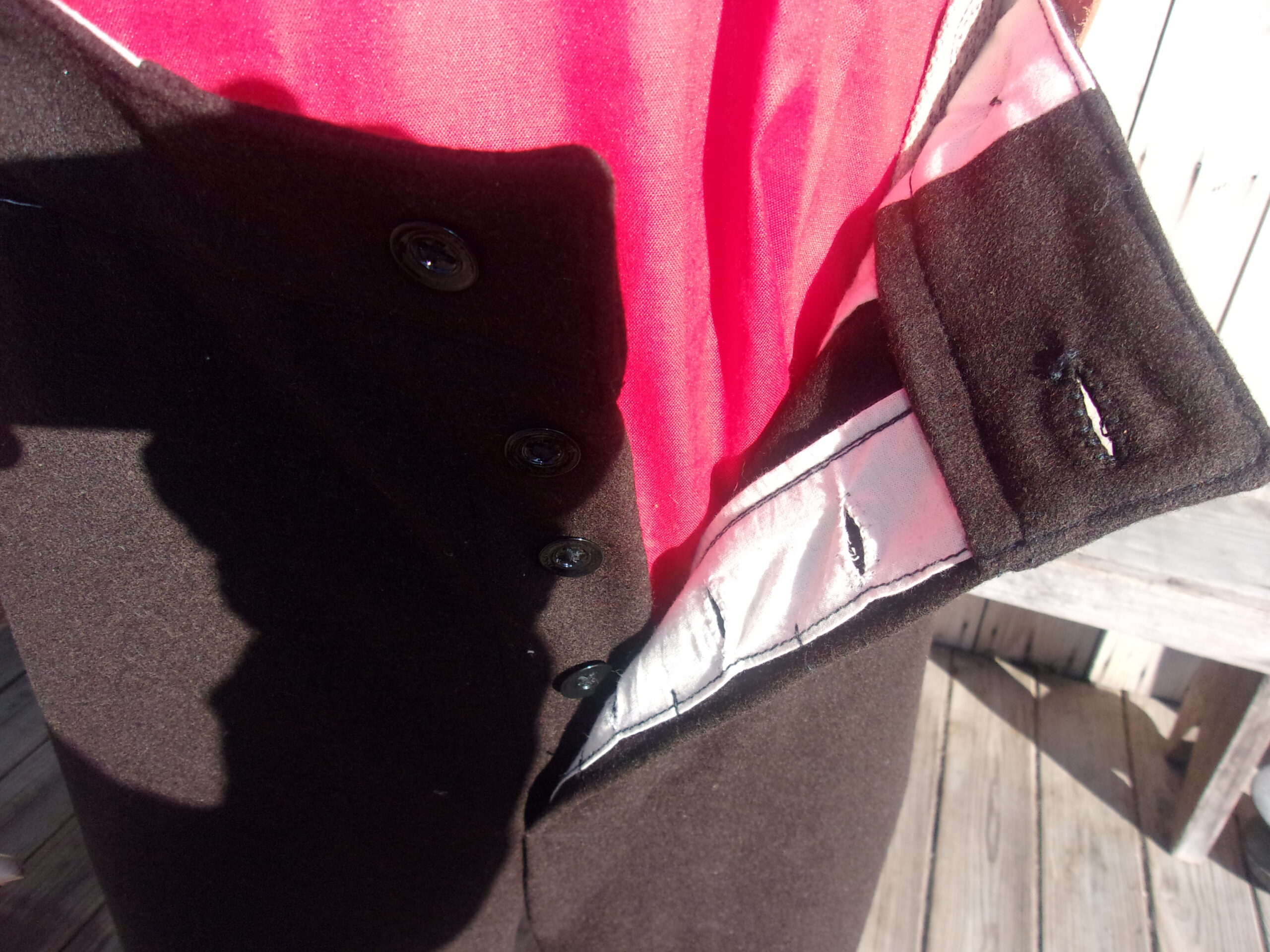 Civilian Trousers, Dark Brown Wool - Image 6