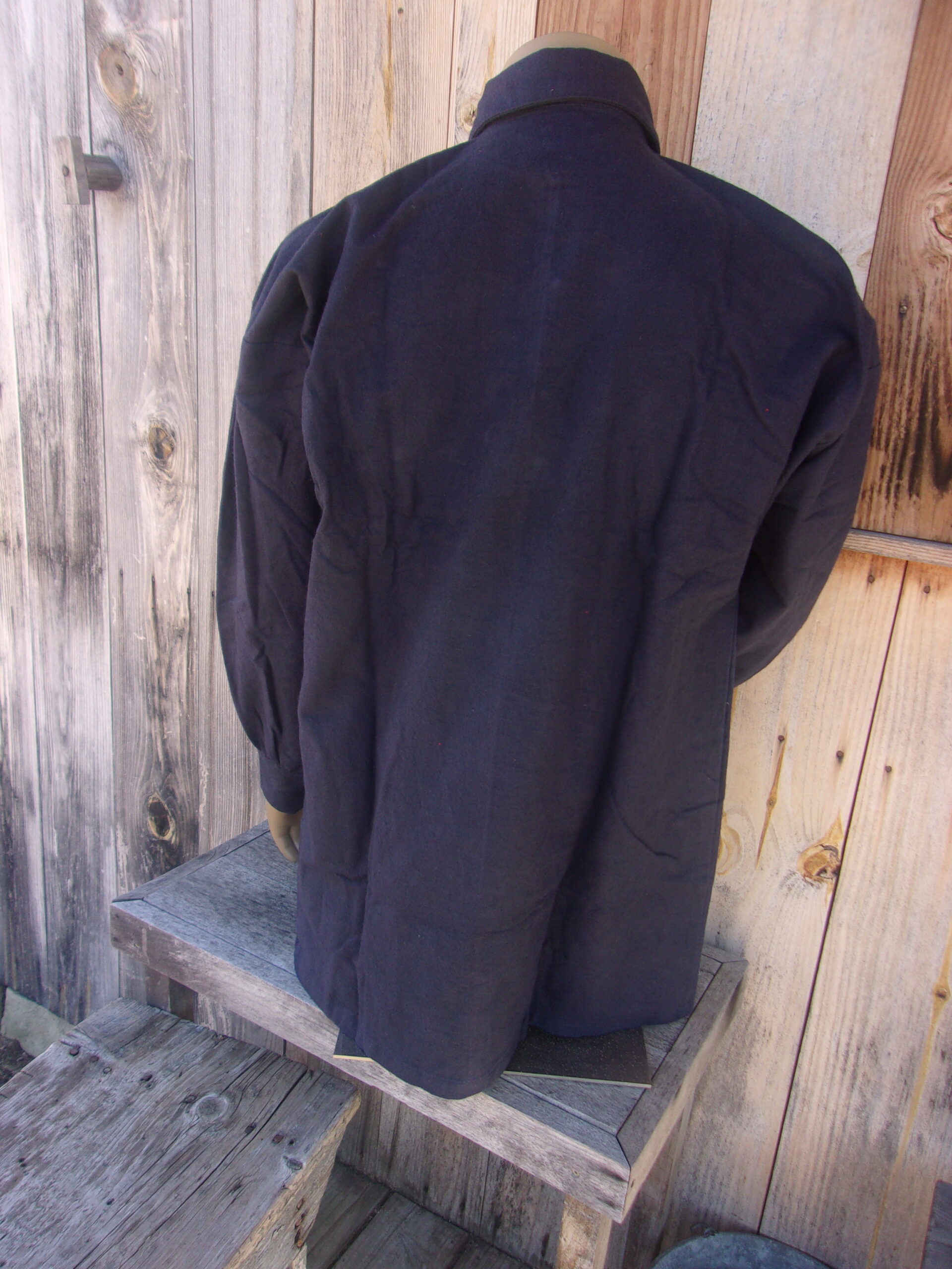 Blue Canton Flannel Shirt - Image 3