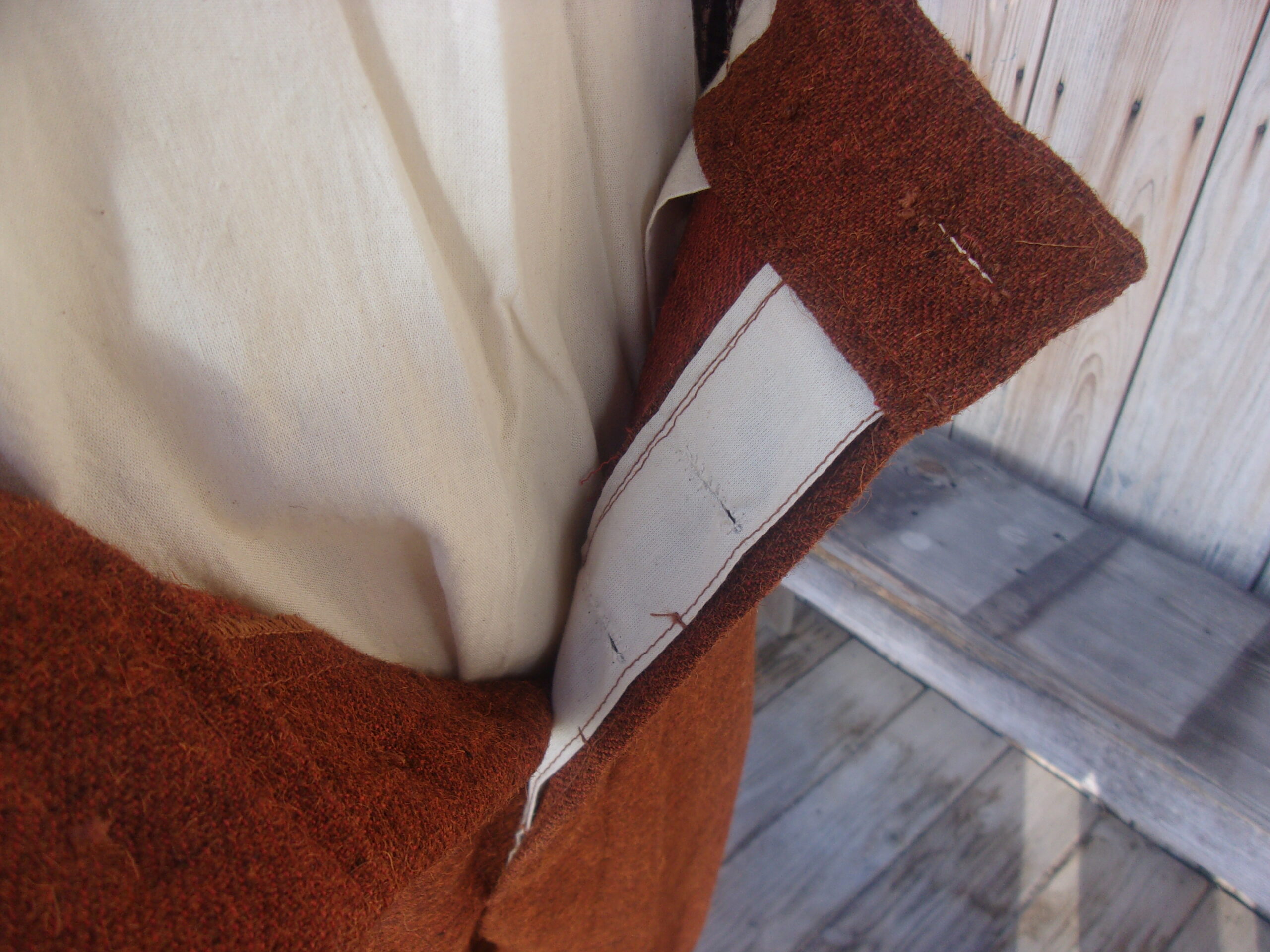 Civilian Trousers, Rust/Butternut Jean Wool - Image 6