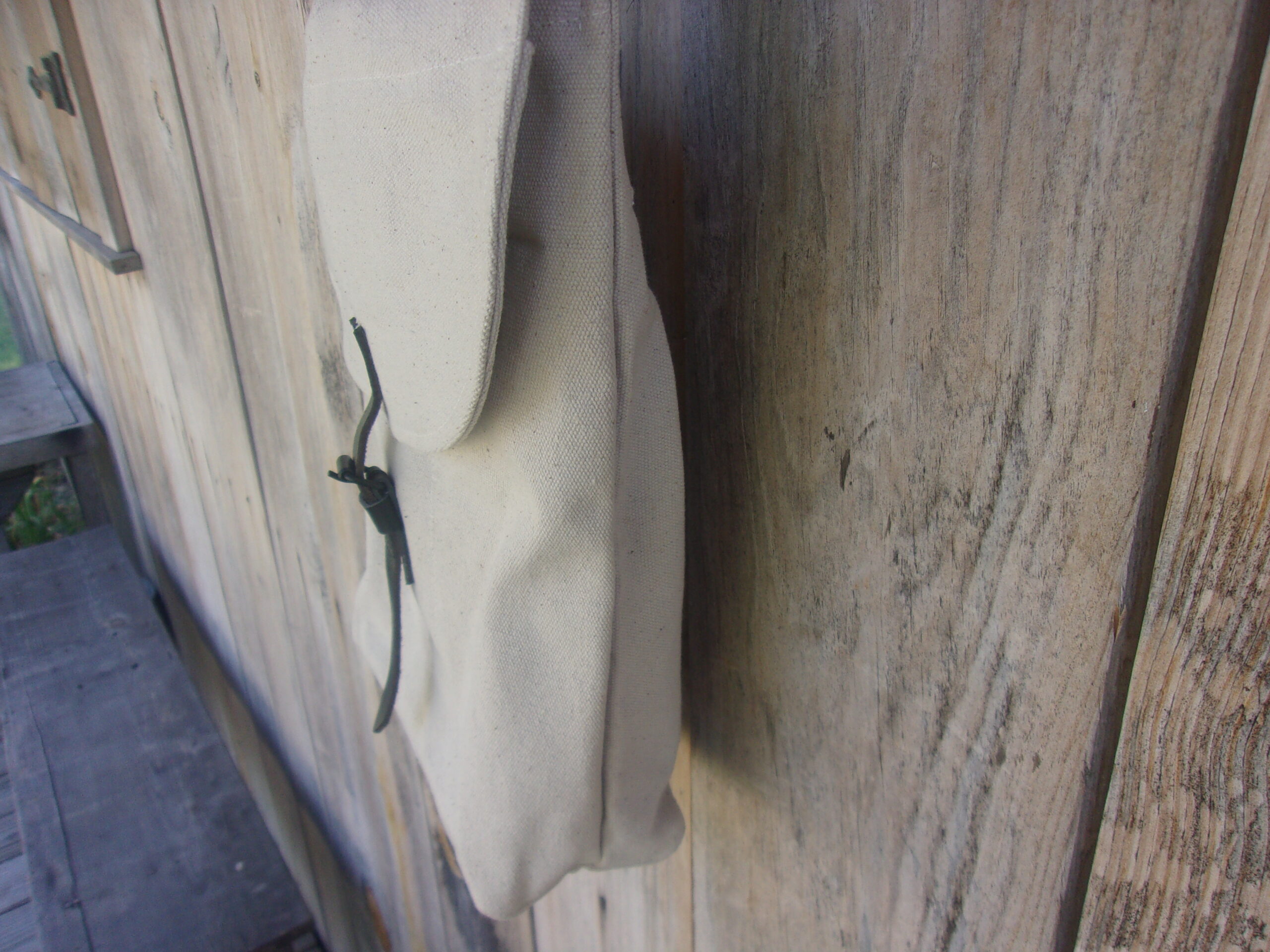 "Army Pattern" Haversack, Plain Canvas - Image 2