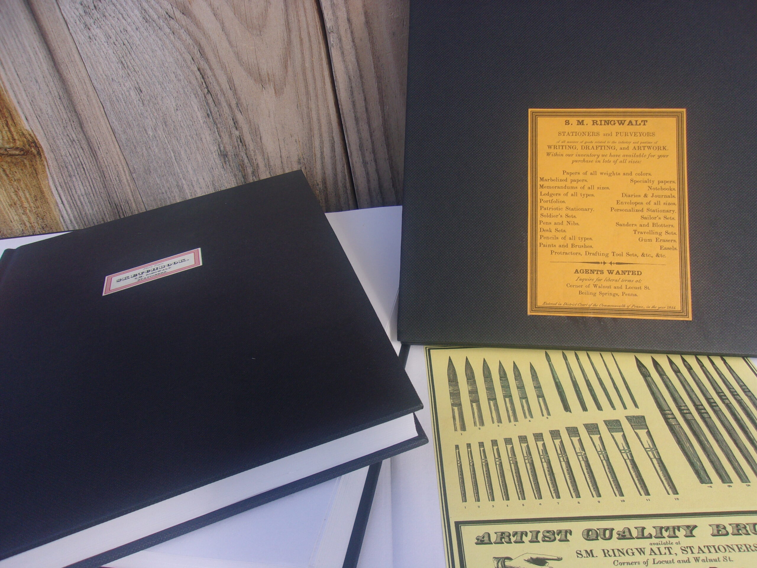 Sketchbook, Plain Paper Ledger - Image 3