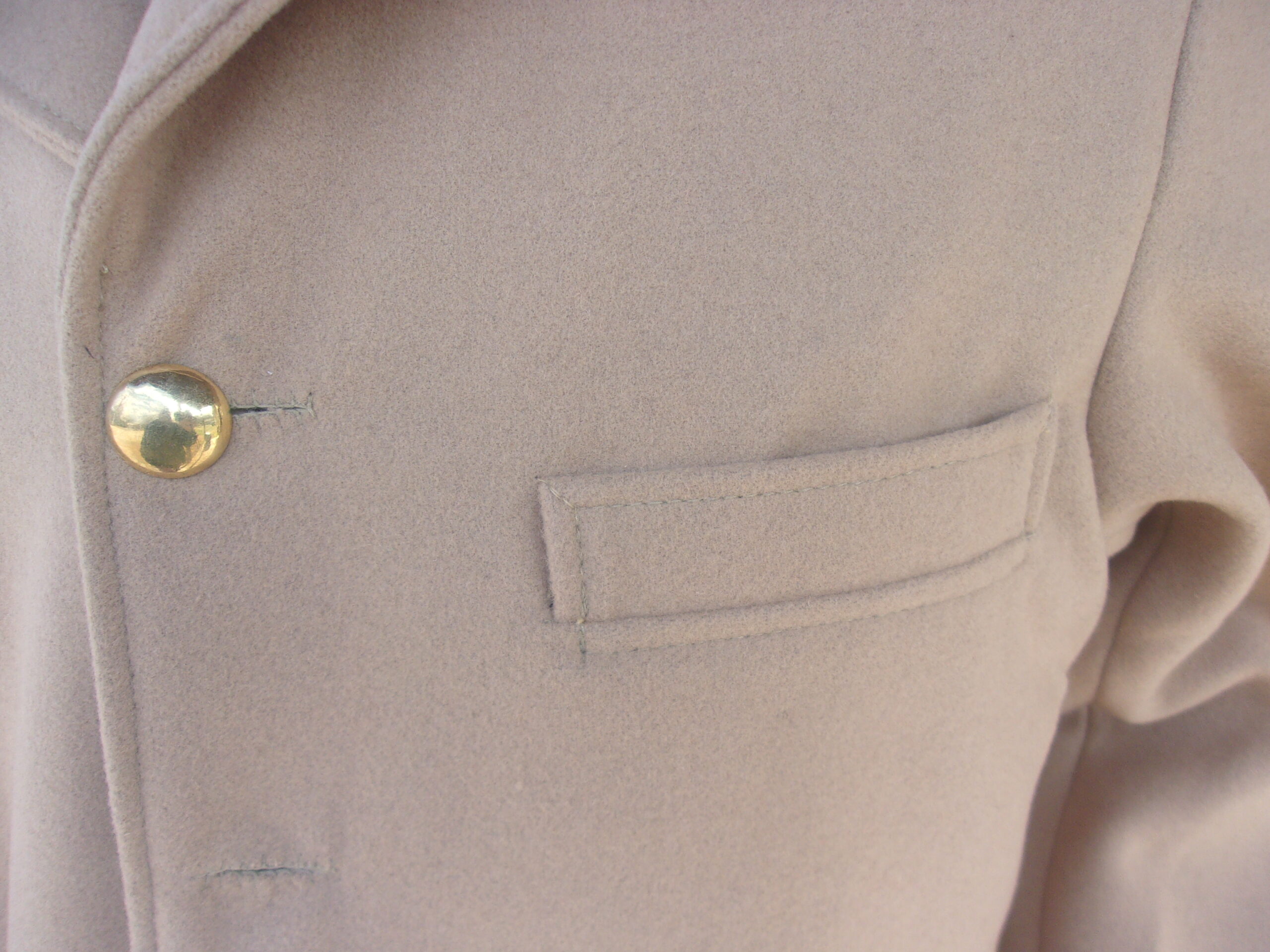 Sack Coat, Buff Wool - Image 4