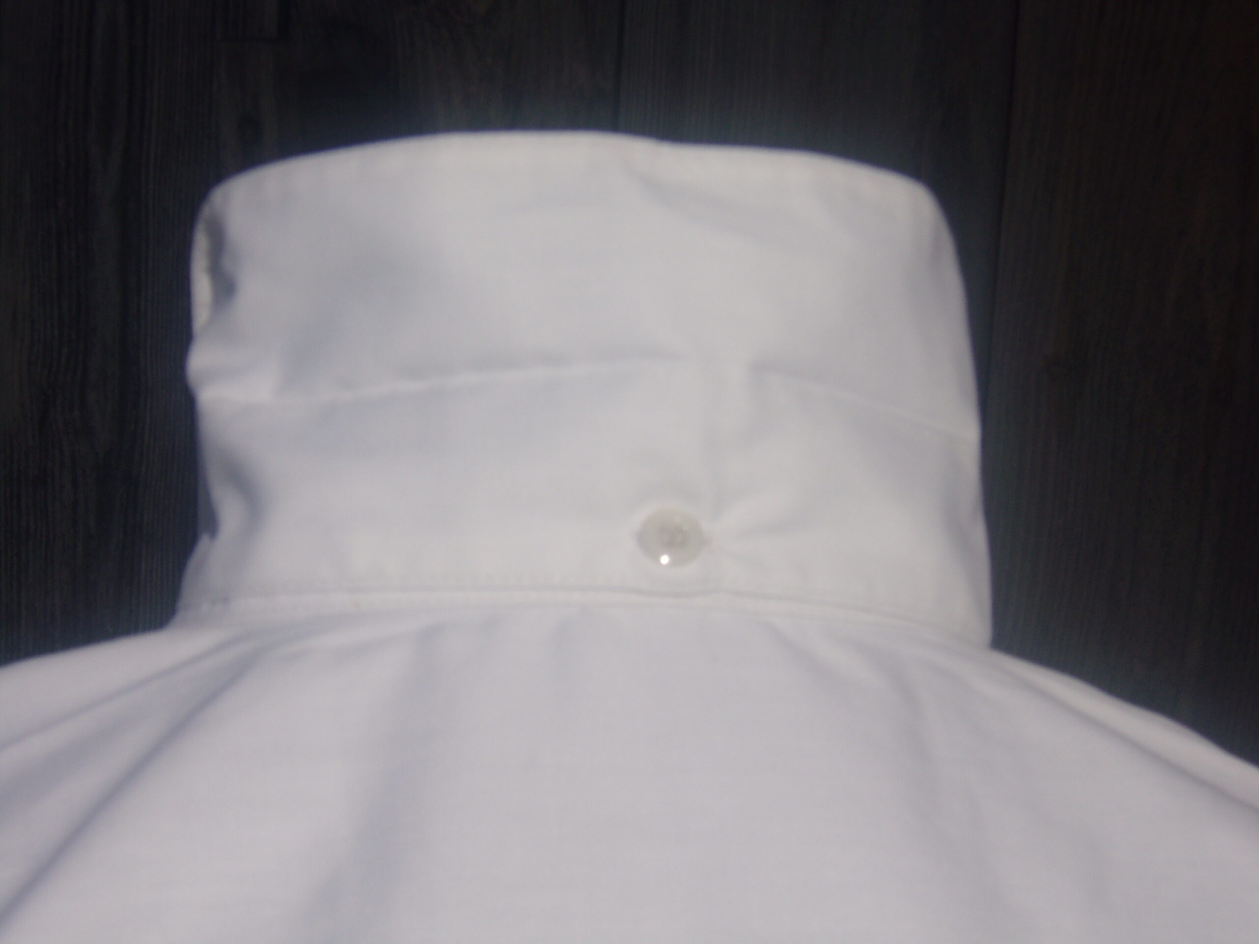 "Boiled" Pleated Shirt w/Detachable Collar - Image 6