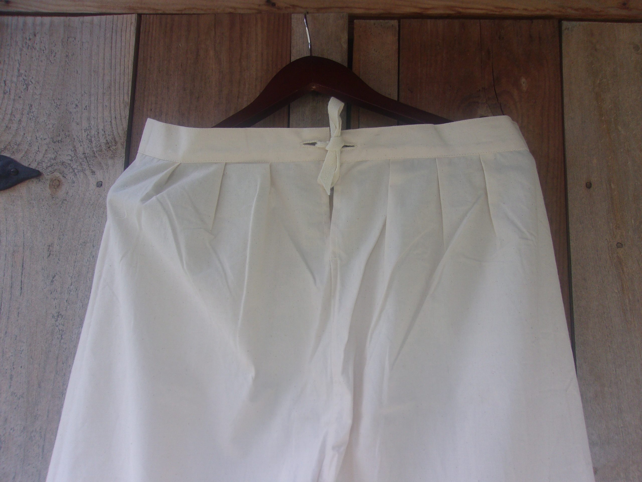 Cotton Drawers - Wood Buttons, Southern Maker - Image 4