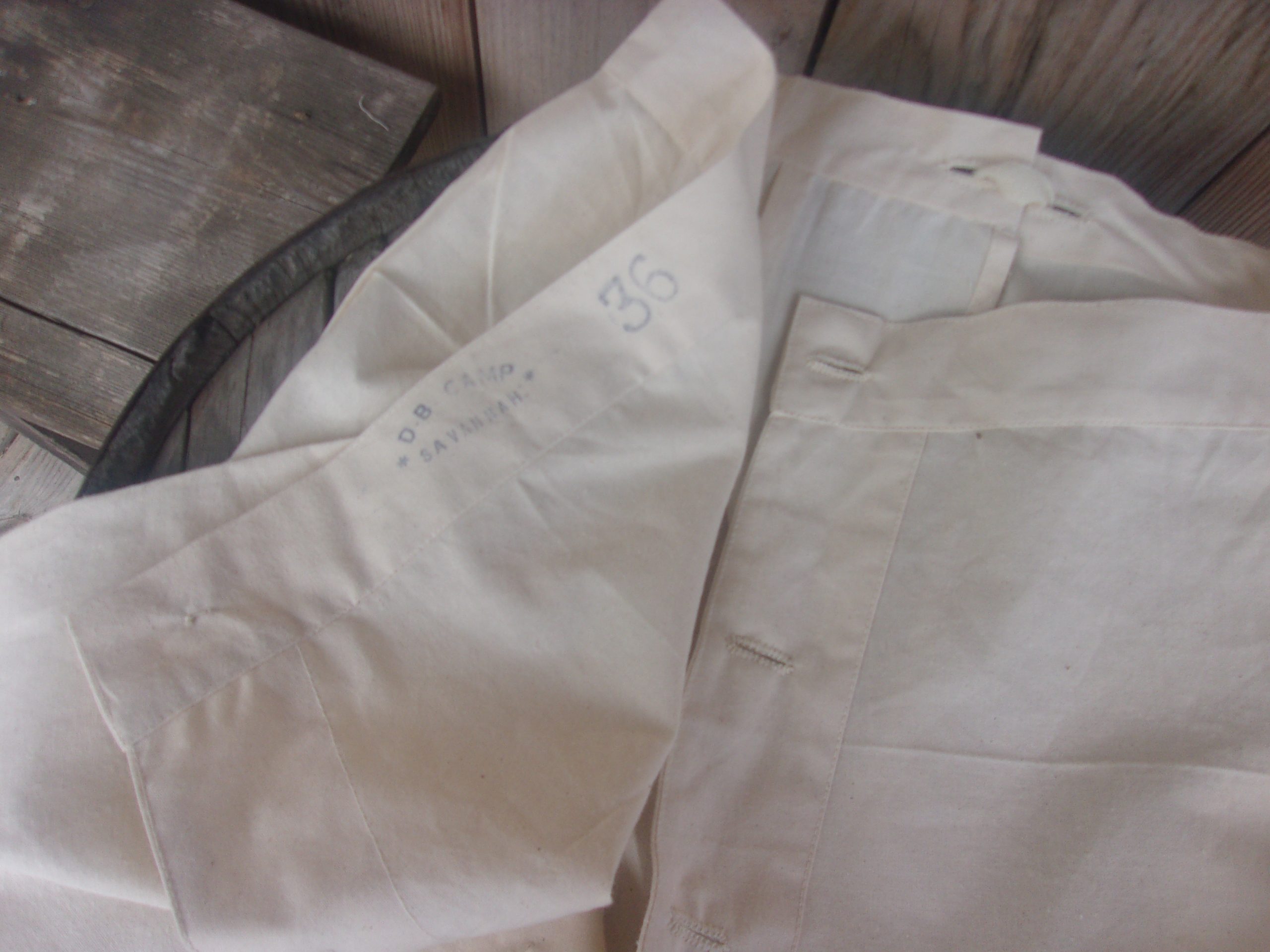 Cotton Drawers - Wood Buttons, Southern Maker - Image 3