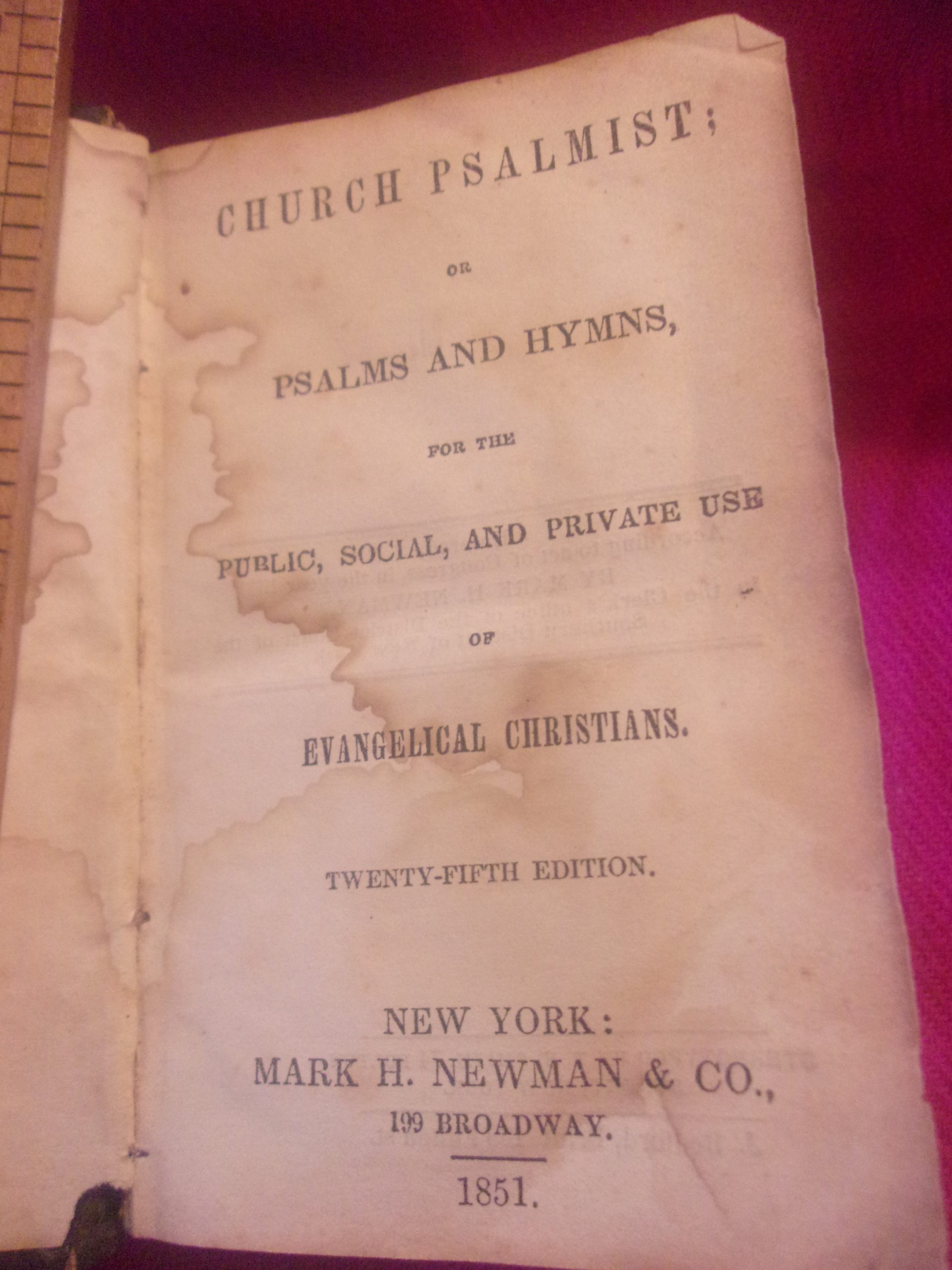 Early Church Psalmist, Soldier ID'd (C798) - Image 6