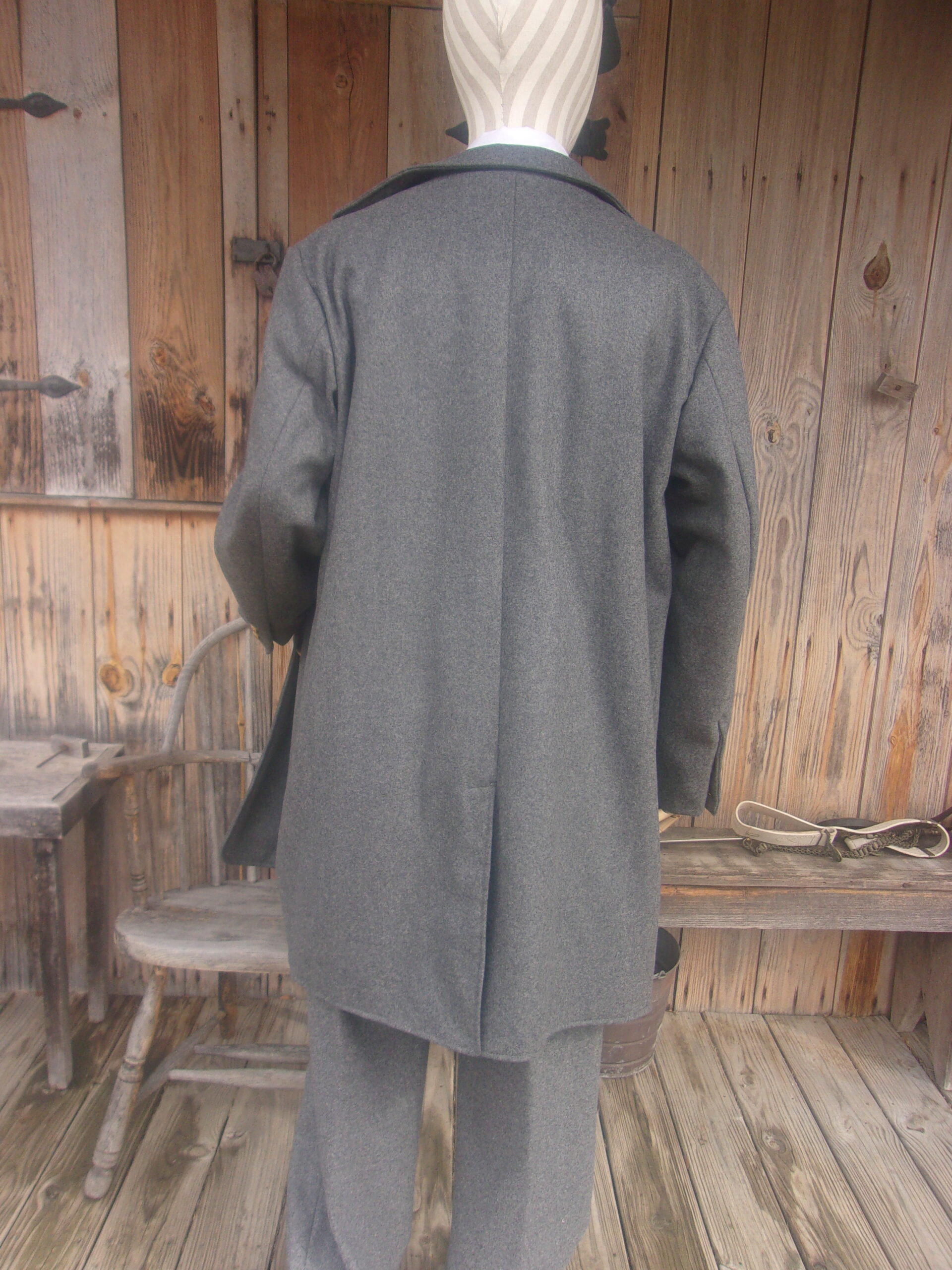 CS Officer's Campaign Coat, Double Breasted - Image 4