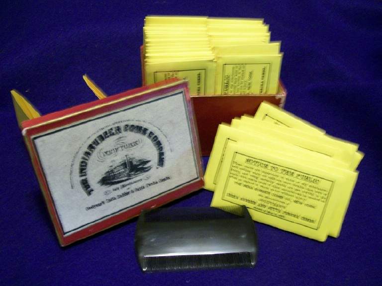 India Rubber Comb Company "Cootie" Comb - Image 4