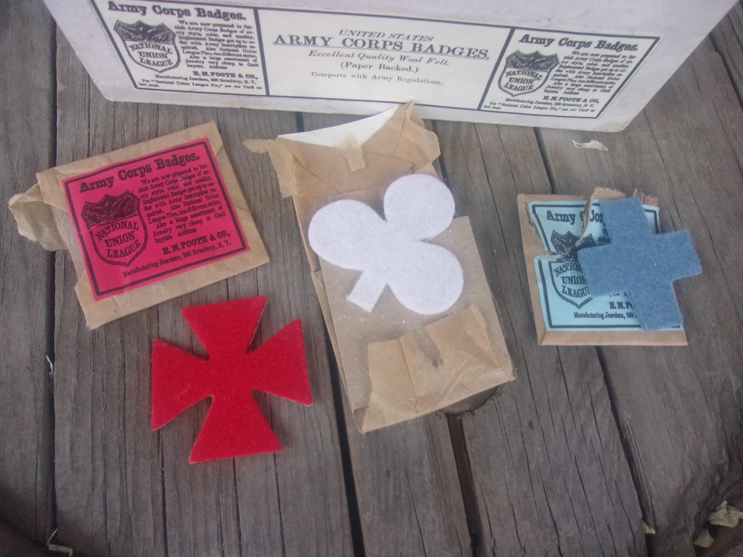 Corps Badges, Wool Felt - Image 2