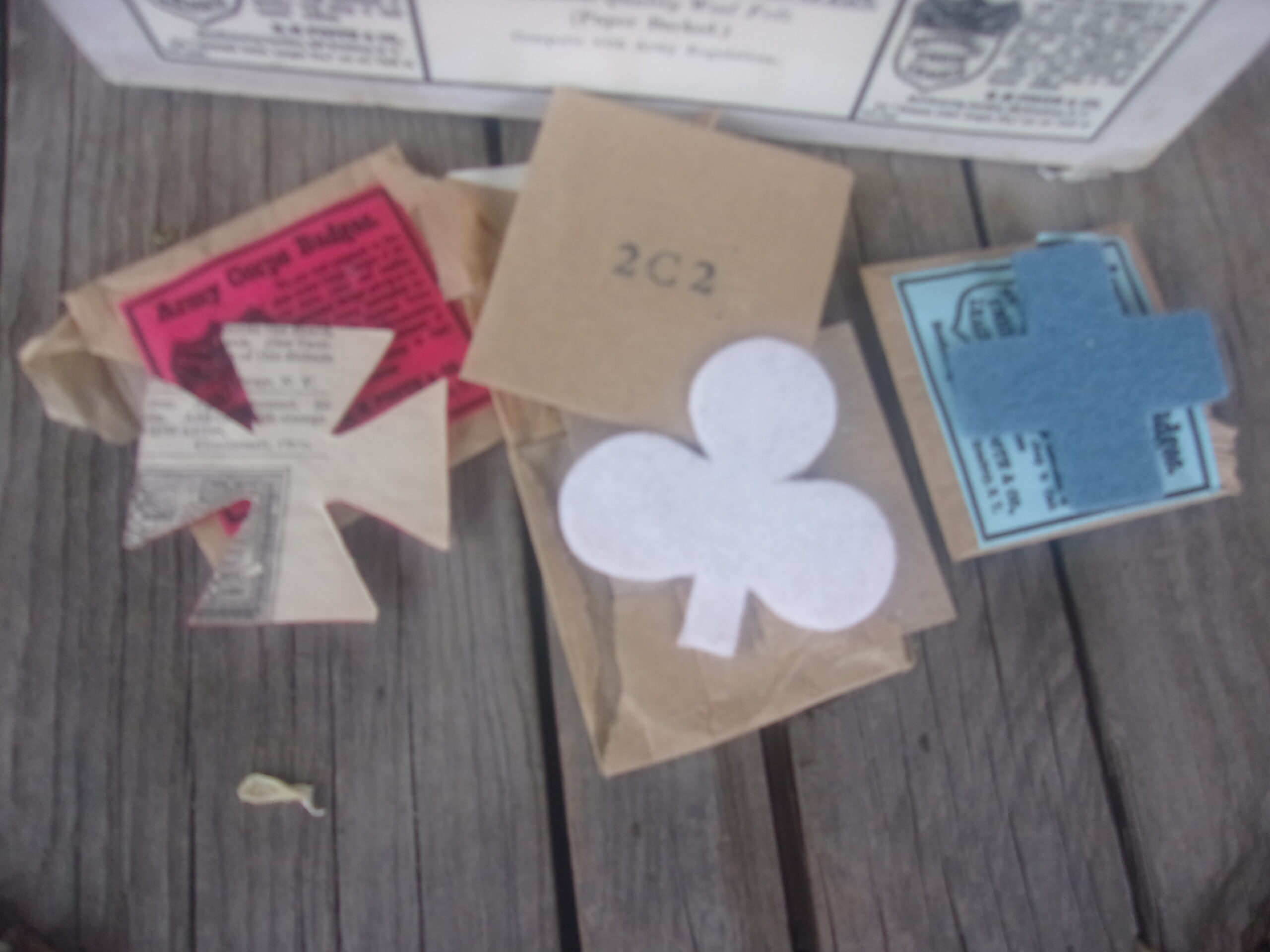 Corps Badges, Wool Felt - Image 3