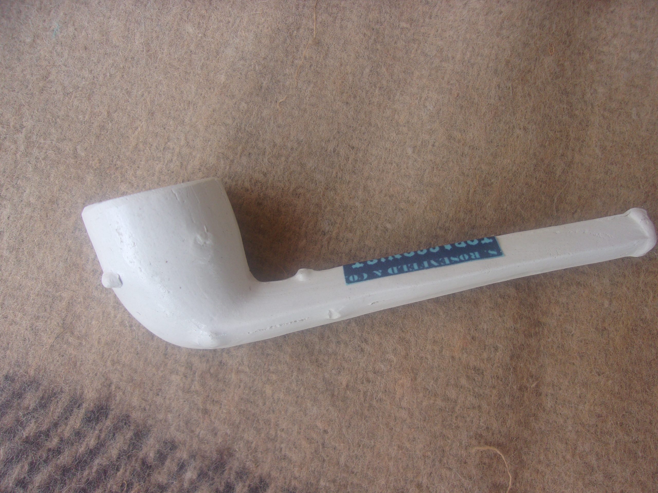 Clay Pipe, Faux Wood, Small - Image 2
