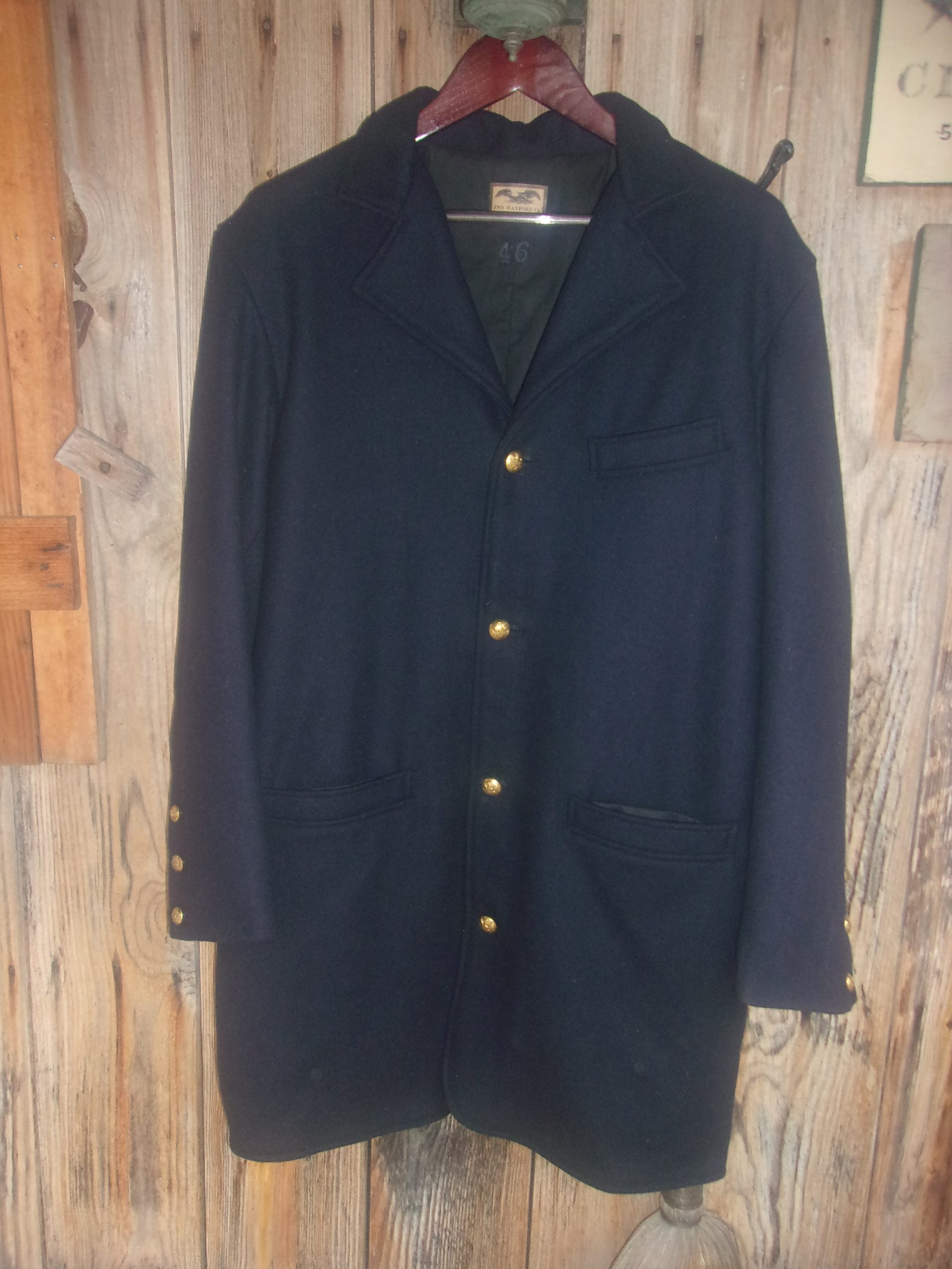 Long Officer's Sack Coat, Notched Collar, Variant B