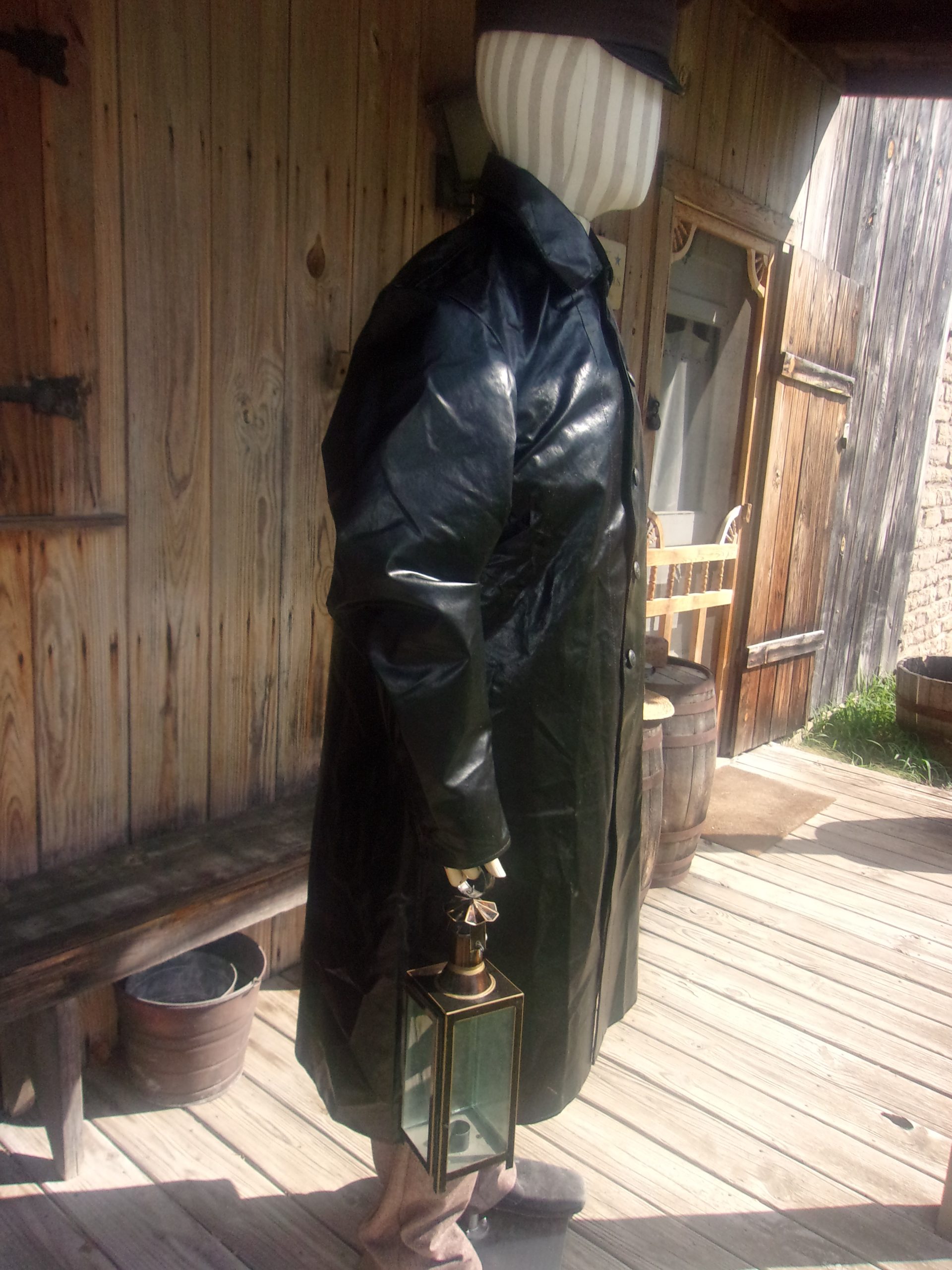 Vulcanized Full Length Raincoat - Image 7